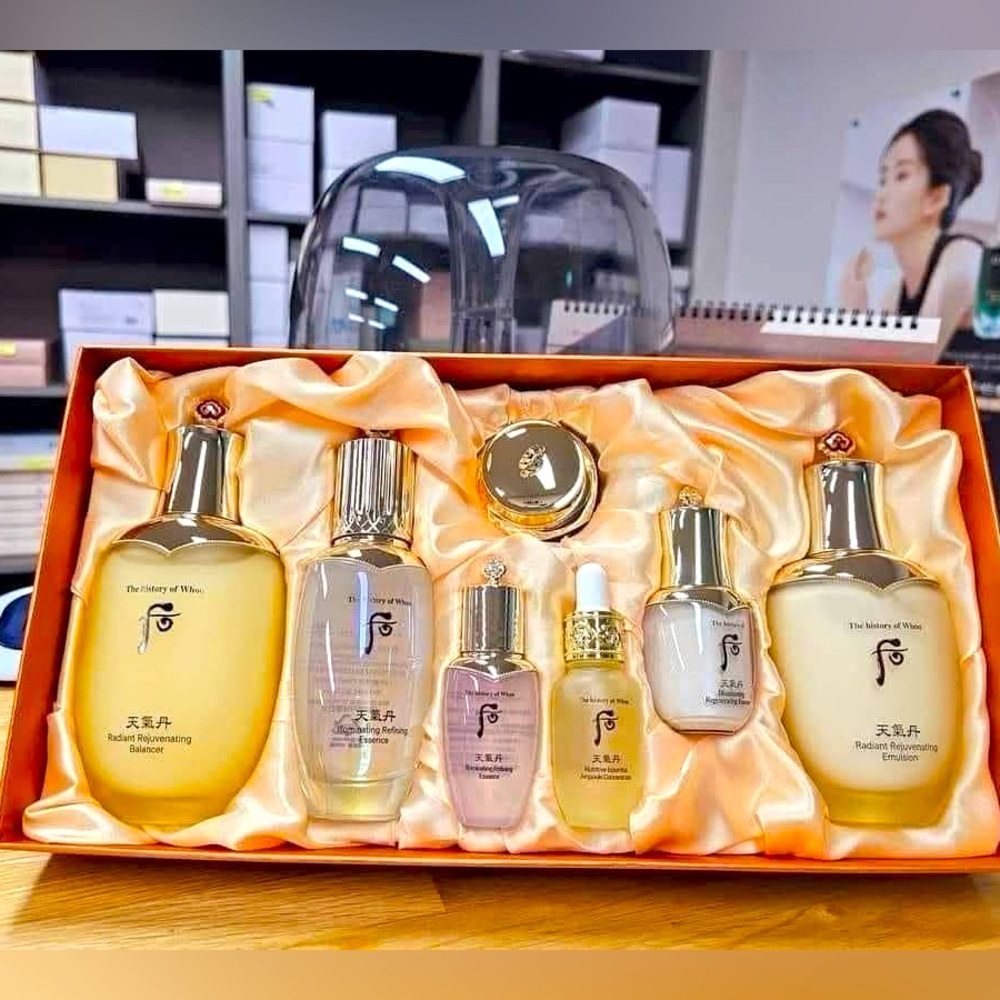 The history of Whoo Cheongidan Illuminating Refining Essence 3 Pcs, expired 2027